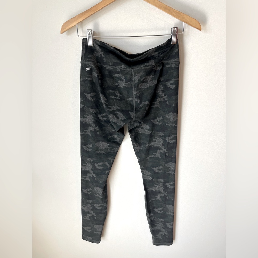 Fabletics Black Camo leggings, size XS